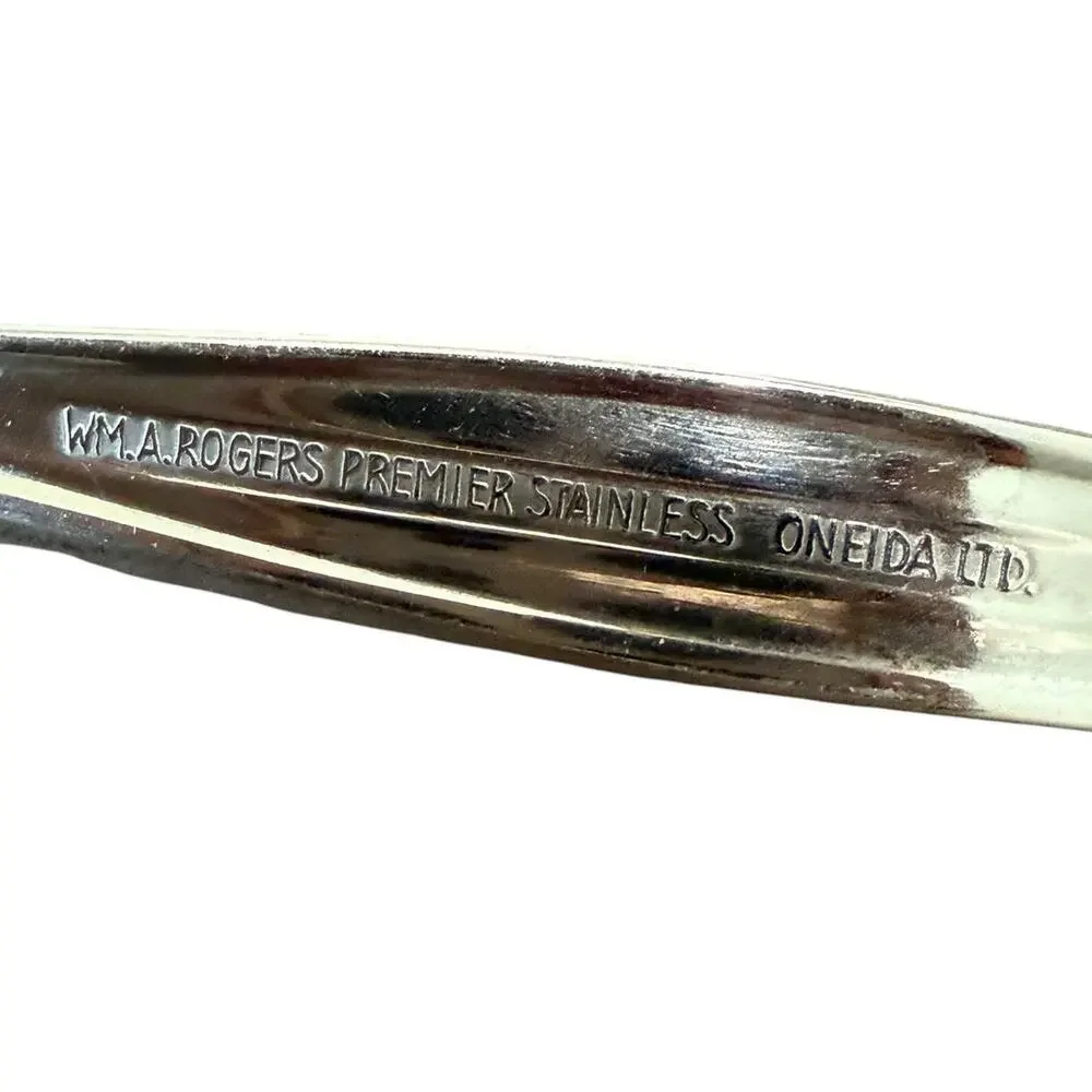 Oneida WINDRIFT Stainless‎ Wm A Rogers Premier Burnished Salad Fork 6 1/4